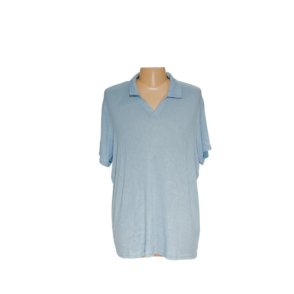 INC International Concepts Men's Blue Polo - Picture 1 of 4